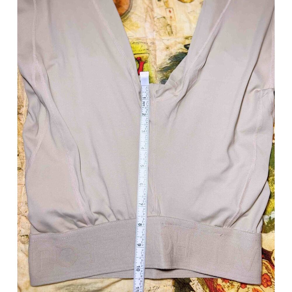 Horze Madison Silicone Knee Patch Riding Tights Breeches US 24 EU 36 Tan NWT - Picture 9 of 12